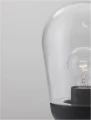 Lampa ogrodowa stojąca JUCITAN ciemnoszary wys. 37cm.