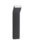 MONOVA czarny piaskowy wys. 60cm. LED 6W 3000K Lampa ogrodowa stojąca dyfuzorem antyodblaskowym