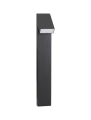 Lampa ogrodowa stojąca dyfuzorem antyodblaskowym MONOVA czarny piaskowy wys. 80cm.
