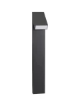 MONOVA czarny piaskowy wys. 80cm. LED 6W 3000K Lampa ogrodowa stojąca dyfuzorem antyodblaskowym
