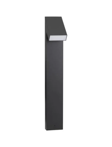 Lampa ogrodowa stojąca dyfuzorem antyodblaskowym MONOVA czarny piaskowy wys. 80cm.