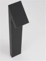 Lampa ogrodowa stojąca dyfuzorem antyodblaskowym MONOVA czarny piaskowy wys. 80cm.