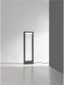 Lampa ogrodowa stojąca MORALEJA prostokątny ciemnoszary wys. 50cm. LED
