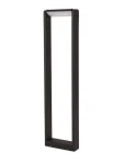 BARCELONETA czarny piaskowy wys. 80cm. LED 7W 3000K IP54 Lampa ogrodowa stojąca z regulowaną głowicą