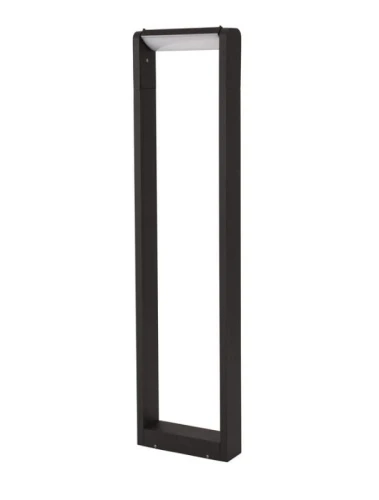 Lampa ogrodowa stojąca z regulowaną głowicą BARCELONETA czarny piaskowy wys. 80cm.