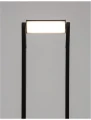 Lampa ogrodowa stojąca z regulowaną głowicą BARCELONETA czarny piaskowy wys. 80cm.