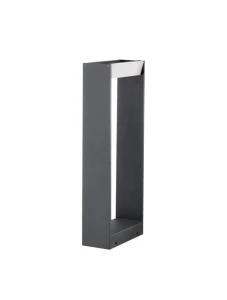 MONTEROS ciemnoszary wys. 60cm. LED 2x5W 3000K IP54 Lampa ogrodowa stojąca z regulowanymi głowicami 