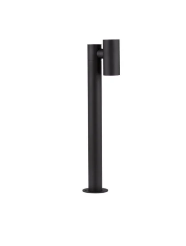 Lampa ogrodowa stojąca obrotowy korpus i  regulowany kierunek głowica