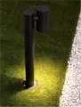 Lampa ogrodowa stojąca obrotowy korpus i  regulowany kierunek głowica