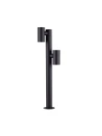 MALONZO czarny piaskowy wys. 90cm. LED 13W 3000K IP65 Lampa ogrodowa stojąca obrotowy korpus i  regulowany kierunek głowic