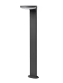 Lampa ogrodowa stojąca CAMPECHUELA ciemnoszary wys. 80cm. LED