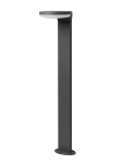CAMPECHUELA ciemnoszary wys. 80cm. LED 15W 3000K IP54 Lampa ogrodowa stojąca