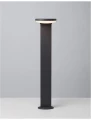 Lampa ogrodowa stojąca CAMPECHUELA ciemnoszary wys. 80cm. LED