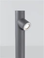 Lampa ogrodowa stojąca MANICARAGUA ciemnoszary wys. 60cm.