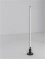 Lampa ogrodowa stojąca CUCUTA czarny piaskowy wys. 98cm.