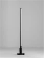 Lampa ogrodowa stojąca CUCUTA czarny piaskowy wys. 82cm.