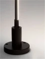 Lampa ogrodowa stojąca CUCUTA czarny piaskowy wys. 82cm.