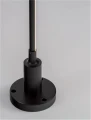 Lampa ogrodowa stojąca CUCUTA czarny piaskowy wys. 82cm.