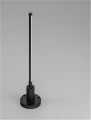 Lampa ogrodowa stojąca CUCUTA czarny piaskowy wys. 58cm.