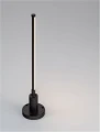 Lampa ogrodowa stojąca CUCUTA czarny piaskowy wys. 58cm.