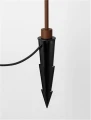 Lampa ogrodowa stojąca CABAL rdzawy wys. 80cm. LED