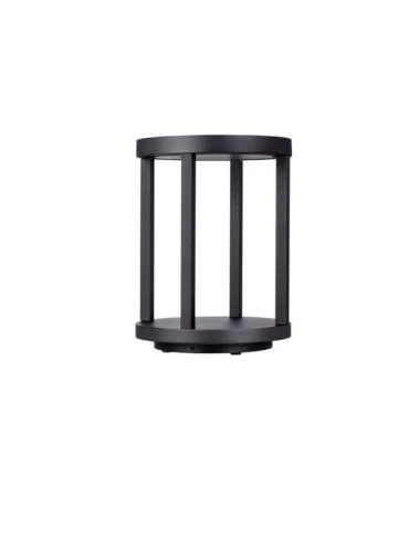 Lampa ogrodowa stojąca TAZORIA ciemny antracyt wys. 28cm.