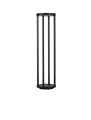 Lampa ogrodowa stojąca TAZORIA ciemny antracyt wys. 80cm.