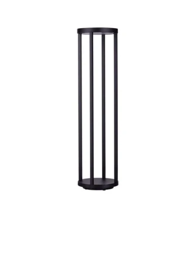 Lampa ogrodowa stojąca TAZORIA ciemny antracyt wys. 80cm.
