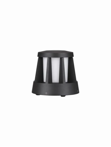 Lampa ogrodowa stojąca CAMPECHE ciemny antracyt wys. 15cm.