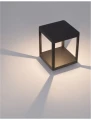 Lampa ogrodowa stojąca NAUCALPAN ciemny antracyt wys. 23cm.