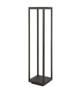 NAUCALPAN ciemny antracyt wys. 80cm. LED 8W 3000K IP65 Lampa ogrodowa stojąca