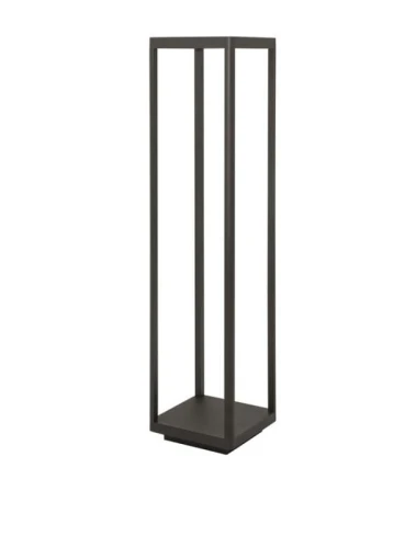 Lampa ogrodowa stojąca NAUCALPAN ciemny antracyt wys. 80cm.