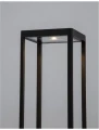Lampa ogrodowa stojąca NAUCALPAN ciemny antracyt wys. 80cm.