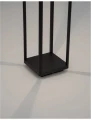 Lampa ogrodowa stojąca NAUCALPAN ciemny antracyt wys. 80cm.