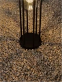 Lampa ogrodowa stojąca MONTIVA góra ciemny antracyt wys. 50cm. E27
