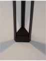 Lampa ogrodowa stojąca AGUACHICA ciemny antracyt wys. 80cm.