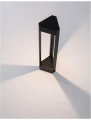 Lampa ogrodowa stojąca AGUACHICA ciemny antracyt wys. 50cm.