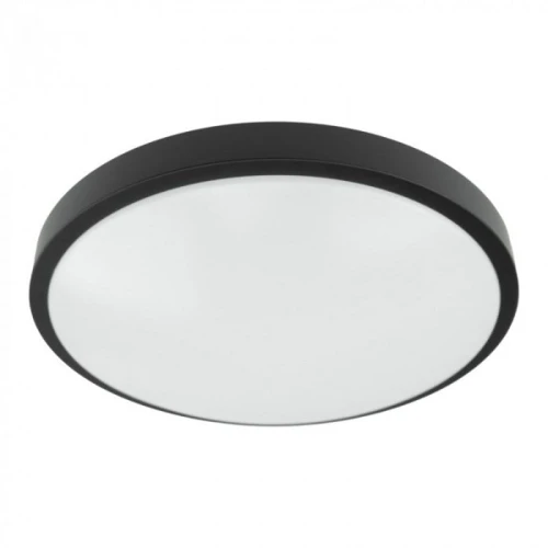 Plafon okrągły czarny śr. 30cm. 2xE27