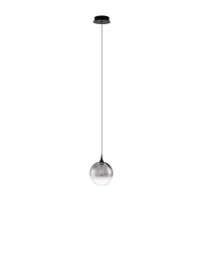 LURVELA czarny mat | gradientowy dymny LED 5W 3000K Lampa wisząca