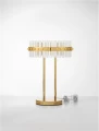 Lampka stołowa BRIOLVO złoty LED