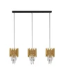 Lampa wisząca PELAVRO złoty 3xE14