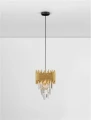 Lampa wisząca PELAVRO złoty sr. 24cm.