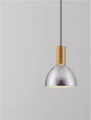 Lampa wisząca SARDUNO mosiądz | przydymiony śr. 17cm. LED 8W