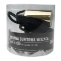 Oprawa sufitowa wisząca SERIA ZERO 2m E27 OSW-2 Złoto połysk