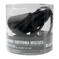 Oprawa sufitowa wisząca SERIA ZERO 2m E27 OSW-2 Czarny matowy