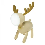 LED Jelonek beżowy Lampka dziecięca nocna ściemnialna