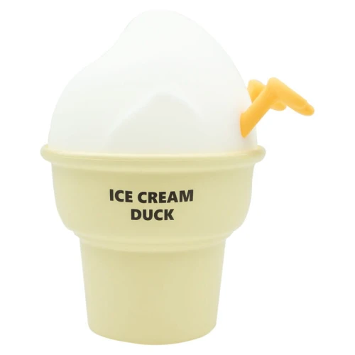 Lampka dziecięca nocna ściemnialna LED Lodo-kaczka biały | beżowy