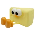 Lampka dziecięca nocna ściemnialna LED Serek żółty | pomarańczowy