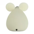 Lampka dziecięca nocna ściemnialna LED Mysz biała