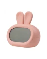 Budzik dziecięcy Królik różowy